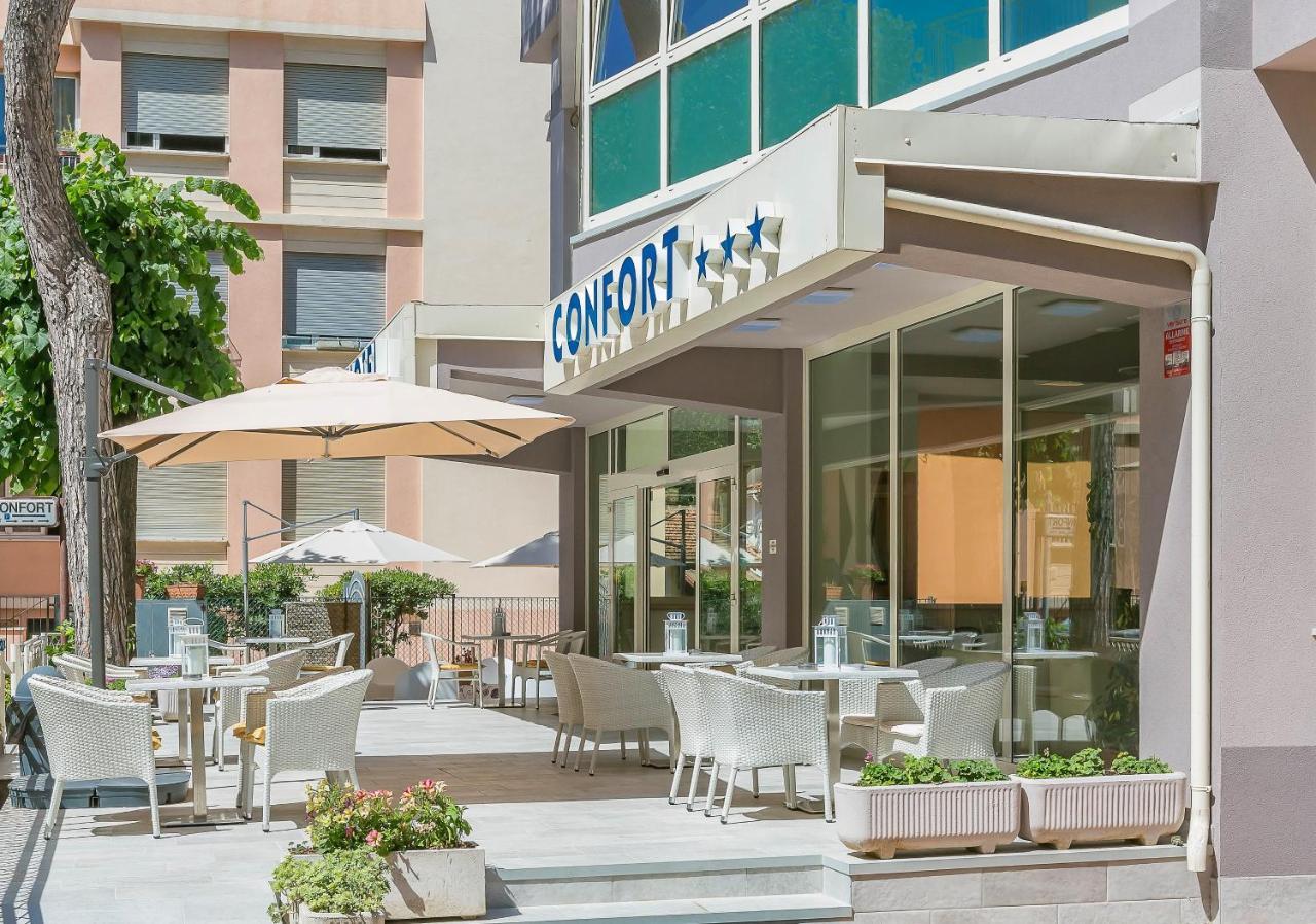 Hotel Confort Rimini Exterior foto